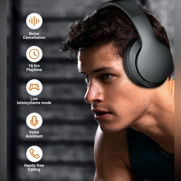 New with Box SY-ANC886 Wireless Noise Cancelling Headphones - Picture 7 of 12